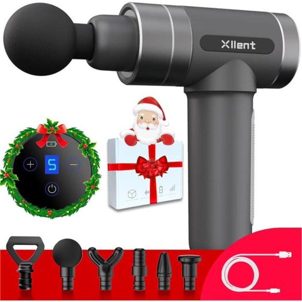 New Massage Gun Christmas Gifts for Women/Men - Portable Super Quiet Electric